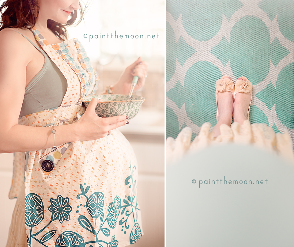 Maternity Photography | Soft, Indoor, Natural Light | Paint the Moon Photoshop Actions