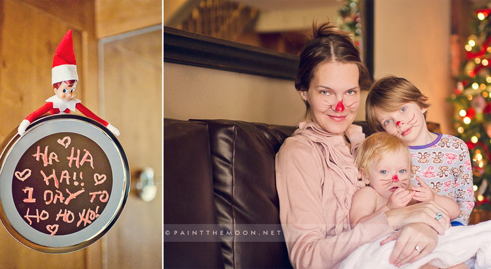 Taking Photos on Christmas Morning - Tips from Paint the Moon Photoshop Actions