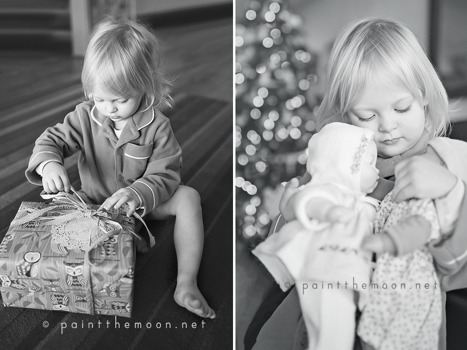 Photographing Christmas Morning - Tips from Paint the Moon Photoshop Actions