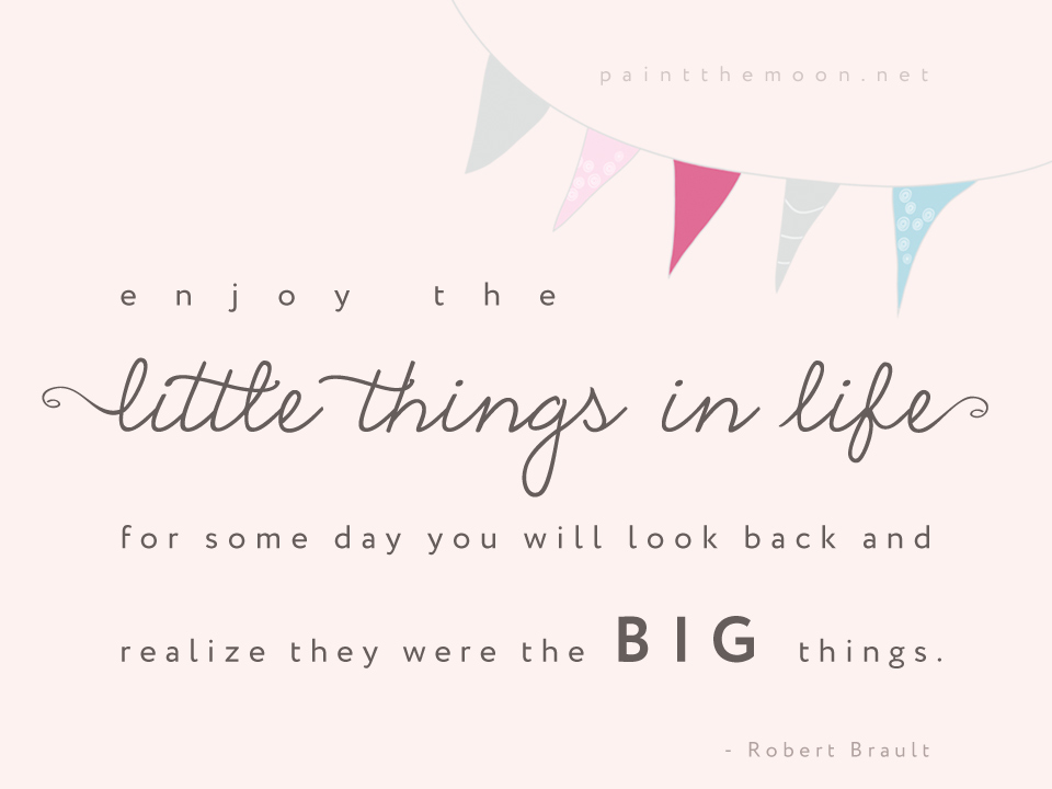 Enjoy the Little Things - Photoshop Actions Photos