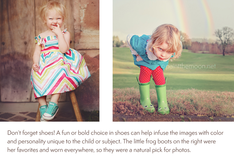 What to Wear for Kids and Family Photos | Clothing Tips | Paint the Moon Photoshop Actions