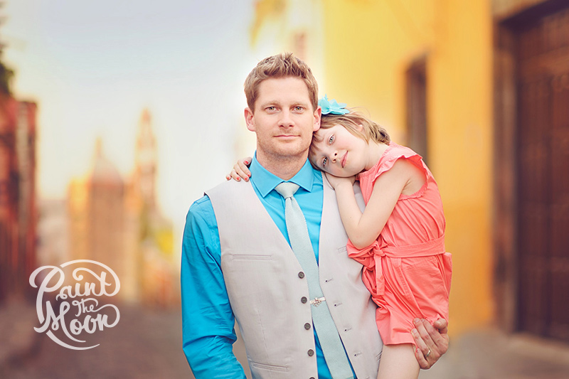 Dad And Little Daughter On Nature Stock Photos and Images - 123RF