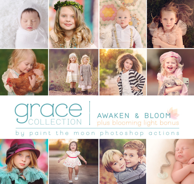 Grace Photoshop Actions - Awaken Set by Paint the Moon