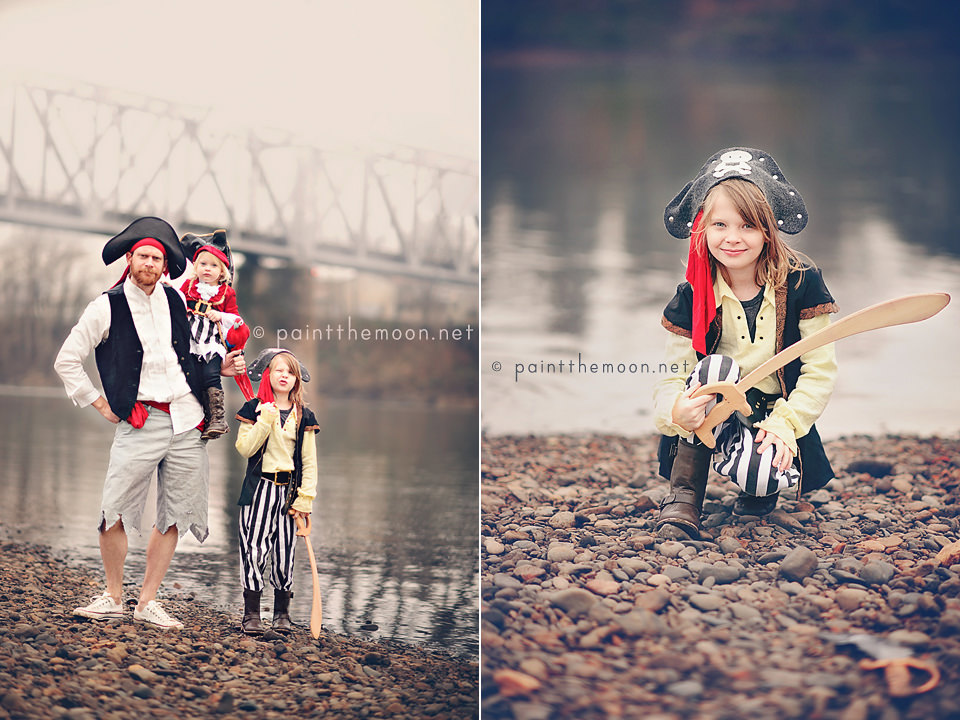 Pirate Photo Session and Birthday Party